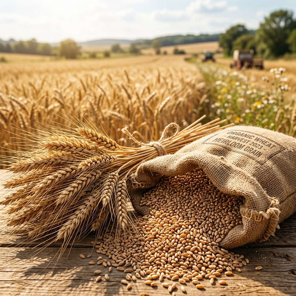 100% Whole Wheat - Harvested Grains